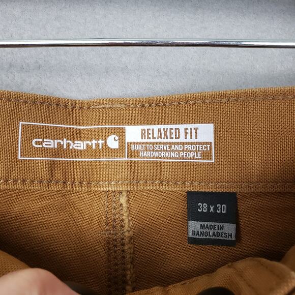 Carhartt Men's Size 38X30 Rugged Flex Relaxed Fit Duck Utility Work Pants NWT - Picture 4 of 11